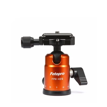 

Fotopro Professional Tripod Ball Head with Aluminum Alloy Photography Ballhead Tripod for DSLR Camera Max load 8 KG