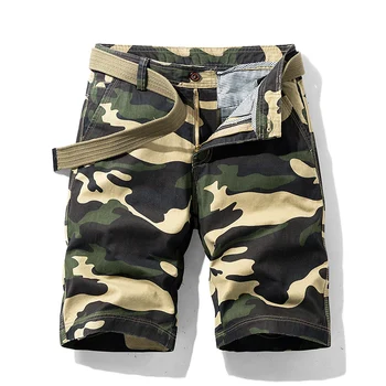 

Shorts Men New Fashion Joggers Camouflage Short Mens Cargo Shorts Summer Body Fitness Short Male Clothing
