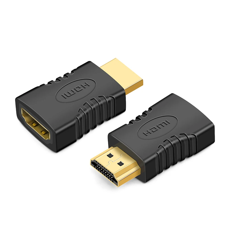 Straight HDMI адаптер Мужской к HDMI Женский конвертер HDMI переключатель Jack 4K удлинитель 270 90 градусов под прямым углом для 1080P HDTV PC HDMI адаптер - Цвет: Straight