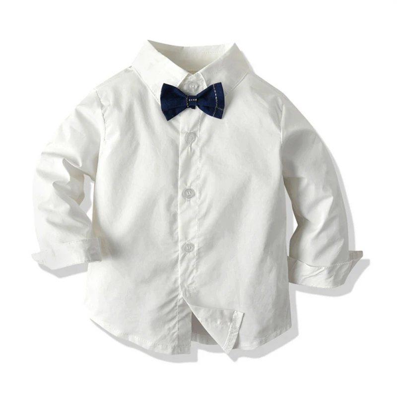 Г., джентльменский комплект одежды для маленьких мальчиков, Осенние комплекты одежды с галстуком-бабочкой для мальчиков Детский комплект из 3 предметов: жилет+ рубашка+ клетчатые штаны