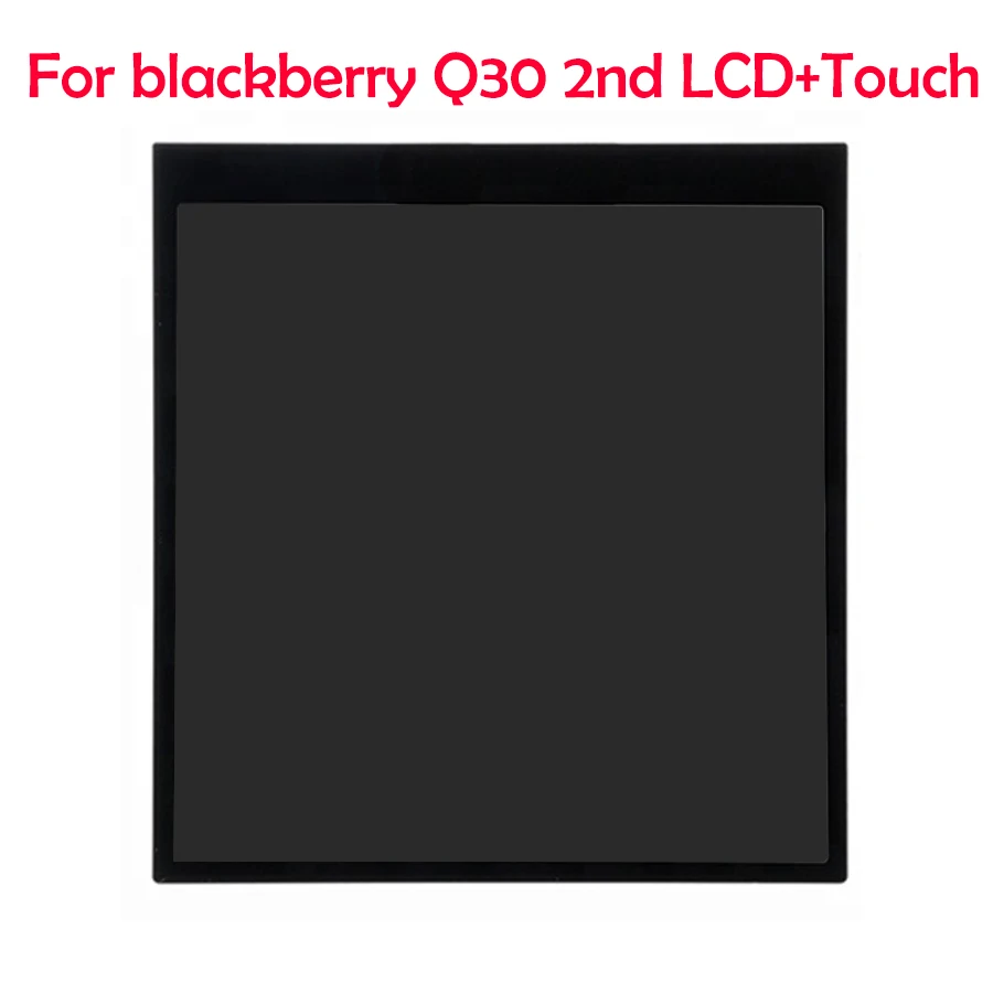 

JPFIX LCD Dsiplay For Blackberry Q30 2nd generation Passport Touch Screen Panel Digitizer Assembly Replacement Parts 4.5"