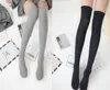 Women's Overknee Socks  Stockings solid color  Lolita dress socks   B418 ► Photo 2/6