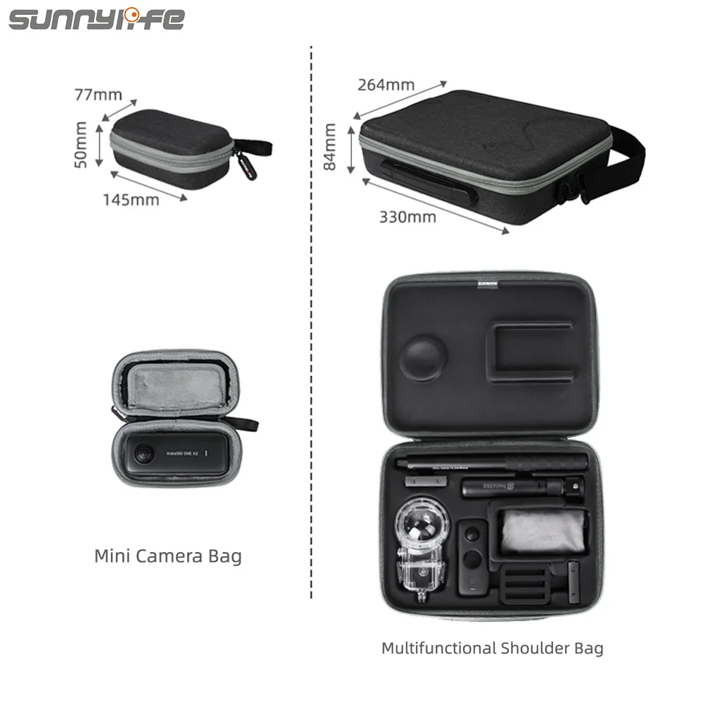 per Insta360 One X2 Custodia per Il Trasporto della Fotocamera Eva VBESTLIFE Borsa per Fotocamera Borsa per videocamera Grande capacità Borsa