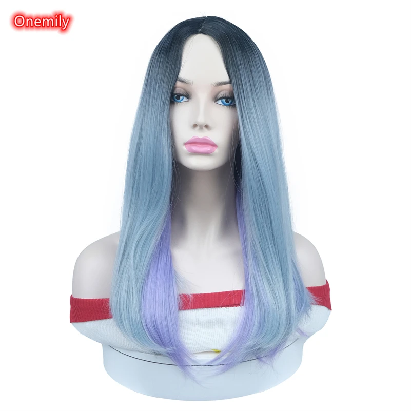 

Женский парик из термостойкого волокна для косплея, 61 см