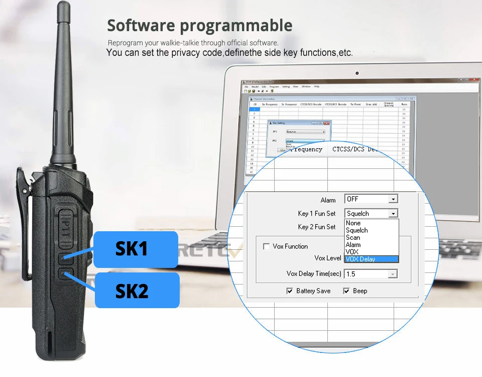 RETEVIS RT48/RT648 IP67 водонепроницаемый Walkie Talkie плавающий PMR радио PMR446/FRS VOX usb зарядка двухстороннее радио для Baofeng UV-9R