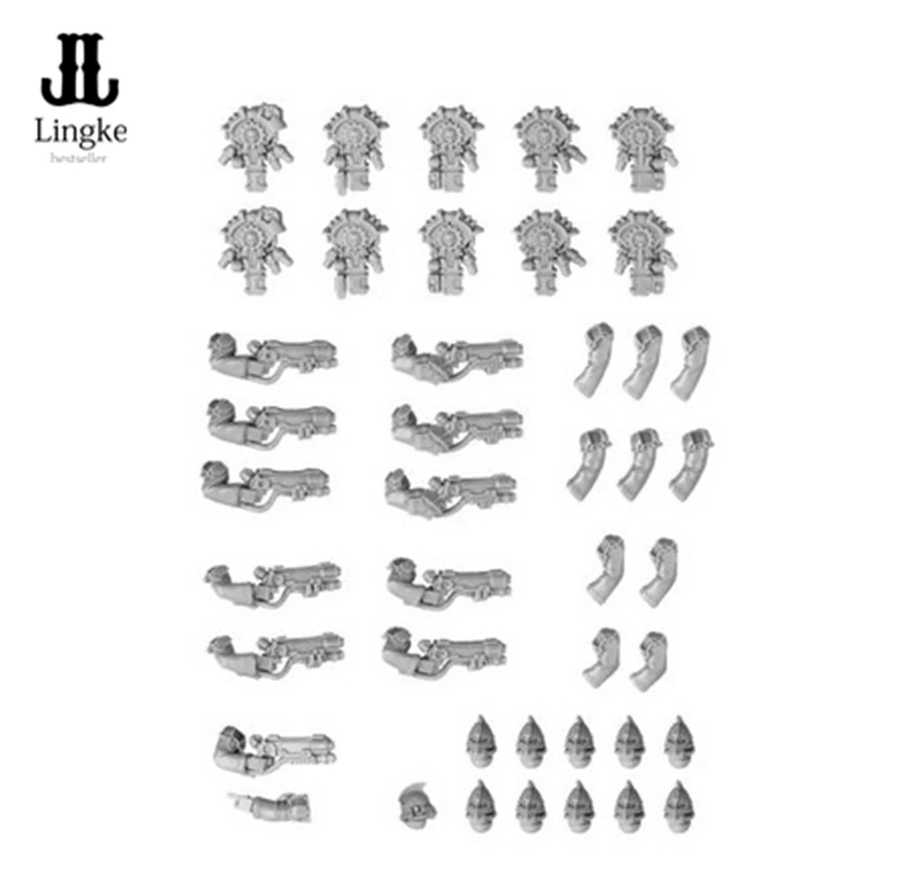 

Mechanicum SECUTARII PELTASTS UPGRADE SET (use with bodies E069)