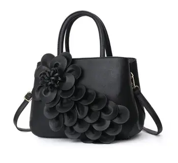 

Free shipping britt tui 2019 new flower shape large capacity handbag Single Shoulder Messenger Bag