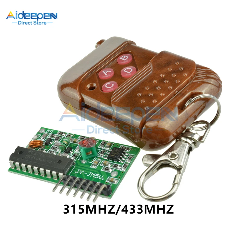 Garage Door Remotes 315MHz /433Mhz RF Remote Wireless Transmitter