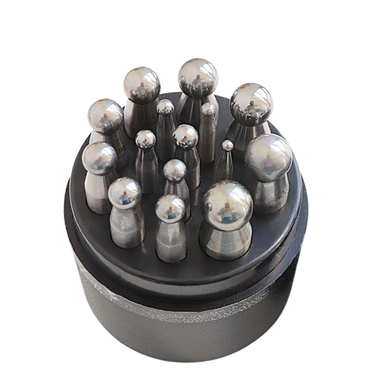 Nest Bead Making High Hardness Round / Punch And Drill Brand New Hard Plastic Packaging 15-17 Punches