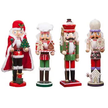 

30CM Nutcracker Ornament for Clever Creations Nutcracker Wooden Crafts Nutcracker Interior Decoration Christmas Birthday Gifts