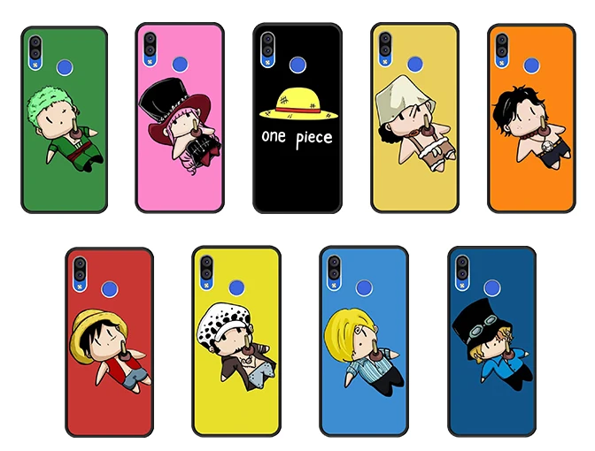 Cute Cartoon One Piece Phone Case For Xiaomi Mi Max Note 1 2 3 Soft Silicone Back Cover Mix 2S | Мобильные телефоны и