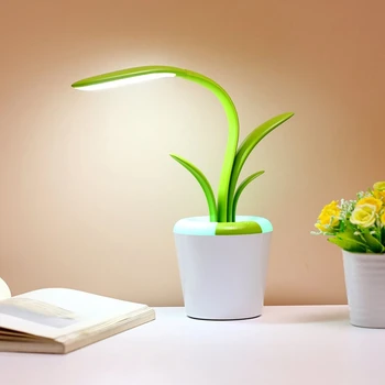 

Usb Led Reading Light Table Lamp Eye Care Desk Lamp Three Brightness Level Flexible Arm Light For Studying Working Bedroom Lamp