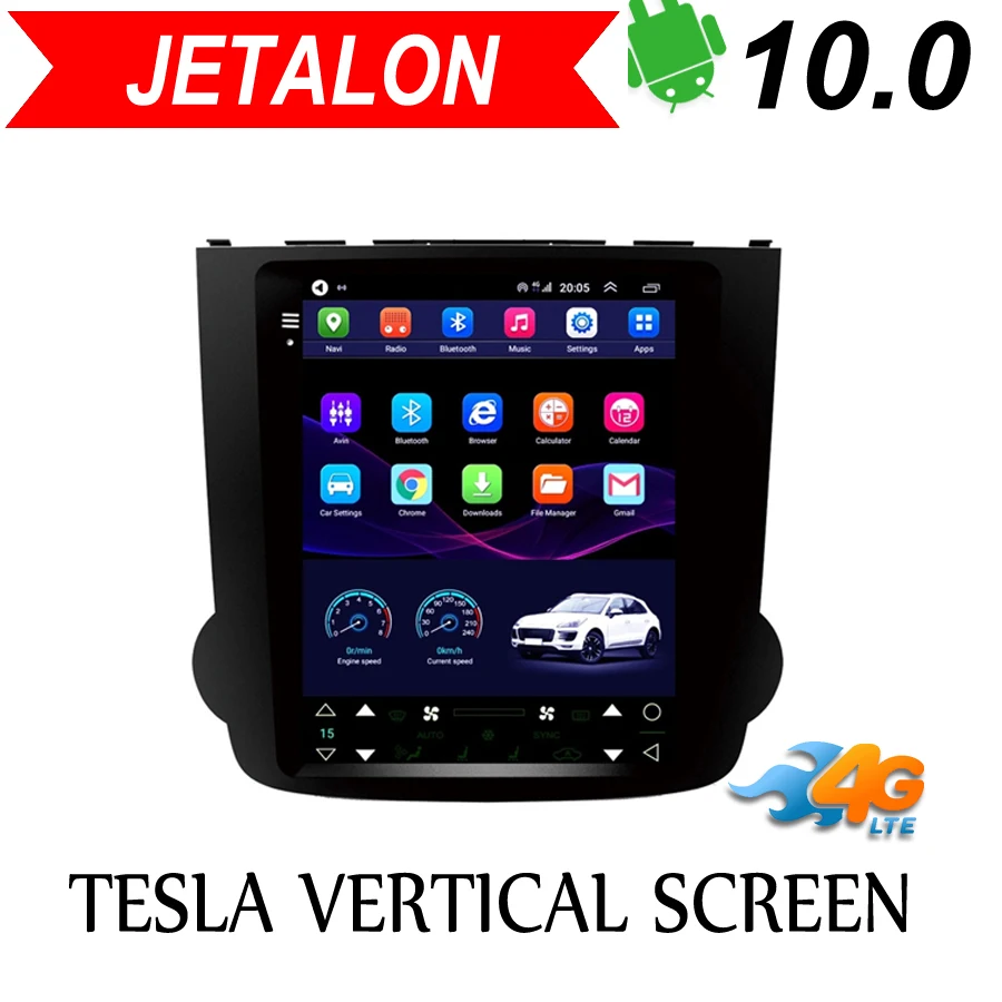 Jetalon интеллектуальная автомобильная навигация 4G сеть для Honda CRV 2007-2011 стерео Android