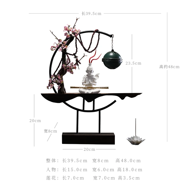 Креативный китайский ладан горелка украшение гостиной украшение ладана горелка