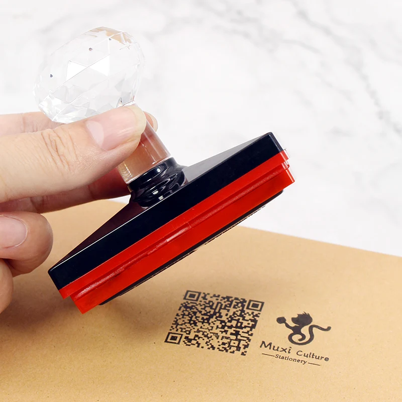 Rectangular Stamp Photosensitive Seal Stamp Personalized Self Inking Custom Self Ink Stamps