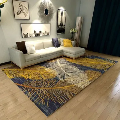 

New Modern abstract creative sofa tea table carpet Nordic living room rug bedroom bedside children room home carpet fashion pad