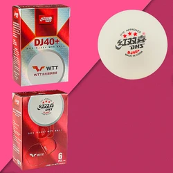 DHS DJ40 3-Star BUSAN World TOKYO Games ITTF 3 Star D40 World Tour Table Tennis Ball Plastic ABS DHS Ping Pong Balls