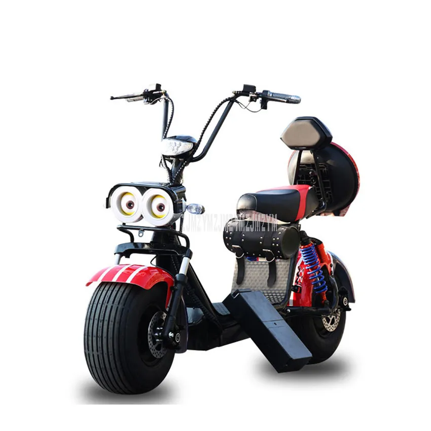 Perfect Bluetooth Music Harley Electric Vehicle Built-in Speaker Adult Electric Bicycle Motorcycle Scooter Shock Absorption With Seat 2