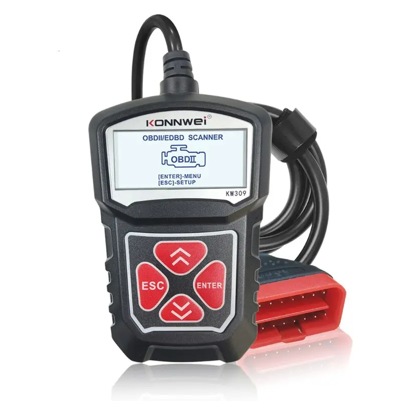 

Professional Car Code Reader Diagnostic Scan Tool KW309 OBD2 Scanner