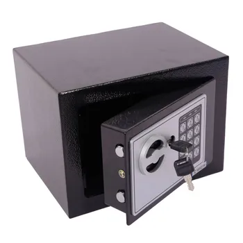 

Deposit Box Lock Insurance Box Table Password Key Two Modes Wall File Money Jewellery File Safe Home Office Hiden