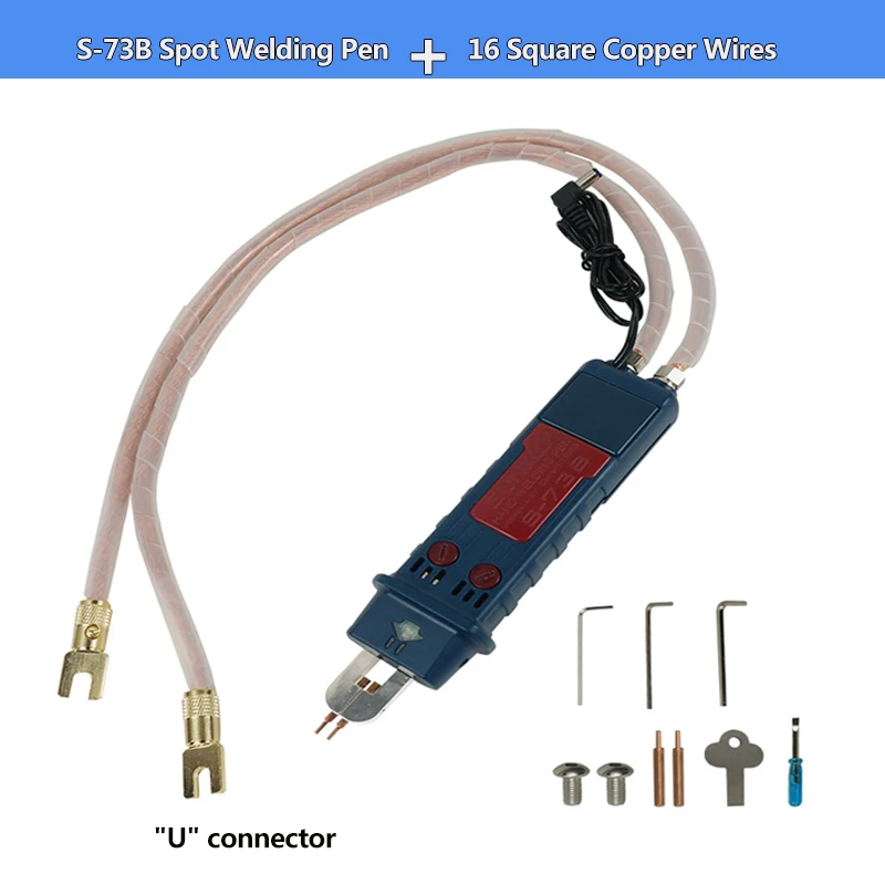 SUNKKO 73B Integrated Spot Welding Pen Automatic Trigger Switch DIY Precision Soldering Pens For 737G+ 737DH 709AD+ Spot Welding portable arc welder Welding Equipment