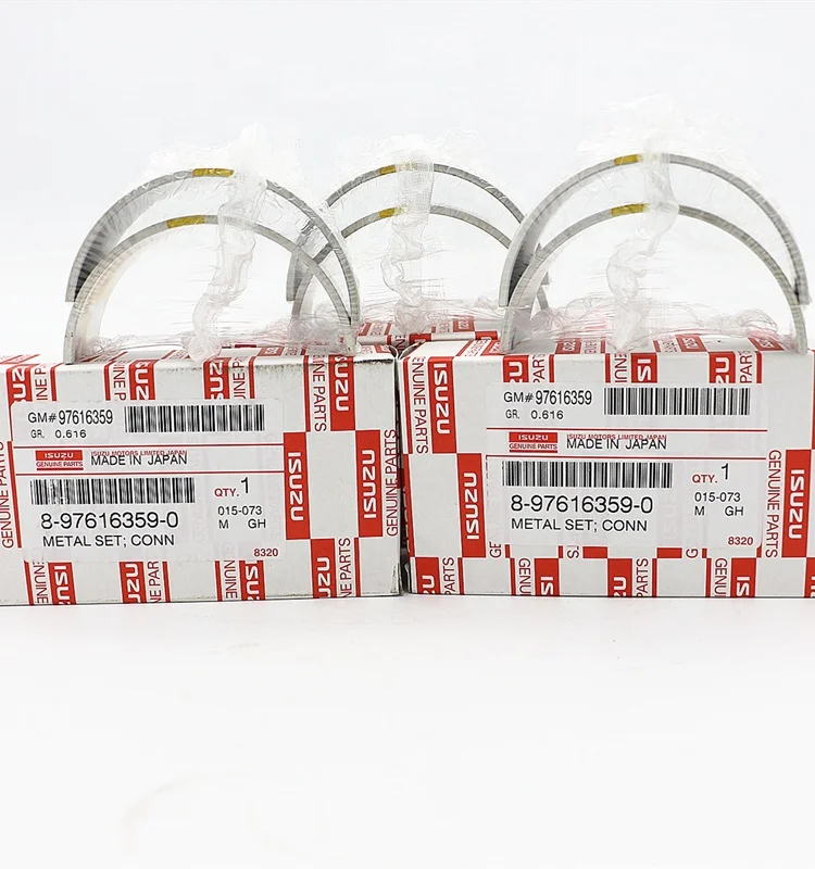 

FVR FTR FSR ZX330 6HK1 4HK1 8-97616359-0 8976163590 Excavator Engine Part 4HK1T Connecting Rod Bearing