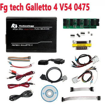 

New FGTECH Galletto 4 Master V54 FW 0475 EU Latest Version Auto ECU Chip Tuning Programmer FG TECH Unlock Version Multi-Language