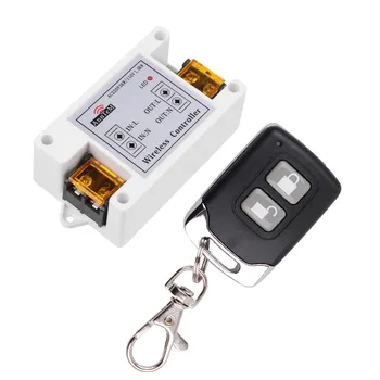 

AC 85 110 220 V RF Wireless Remote Control Switch 40A Relay Receiver Module + New Remote Transmitter