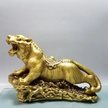 

wedding decoration China Feng Shui Seikos brass wealth auspicious Tiger status Tiger roaring Moral Lucky Fortune