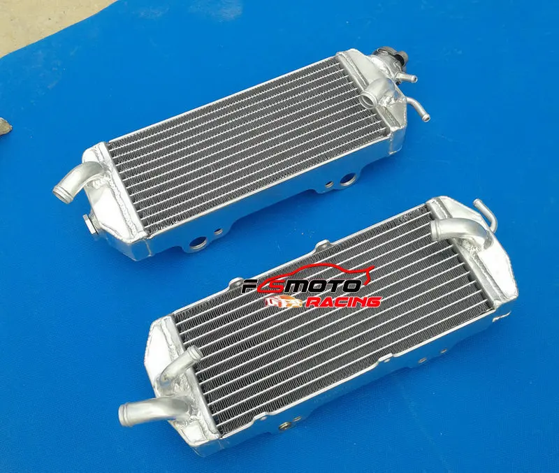 L& R Алюминий радиатора для Fit KTM 400 450 520 525 MXC EXC 2001 2002 01 02 Фирменная Новинка