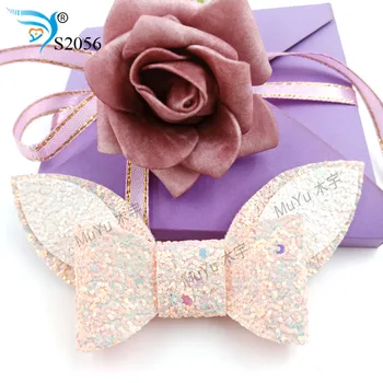 

Rabbit ears headdress bow-S2056 cut sky steel-cutting die compatible with most machines Hand-made