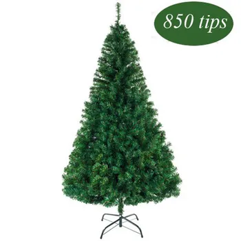 

5.5ft 850 Branch Christmas Tree Artificial Encrypted PVC Christmas Big Tree Green Christmas Decor For Home Party Ornaments