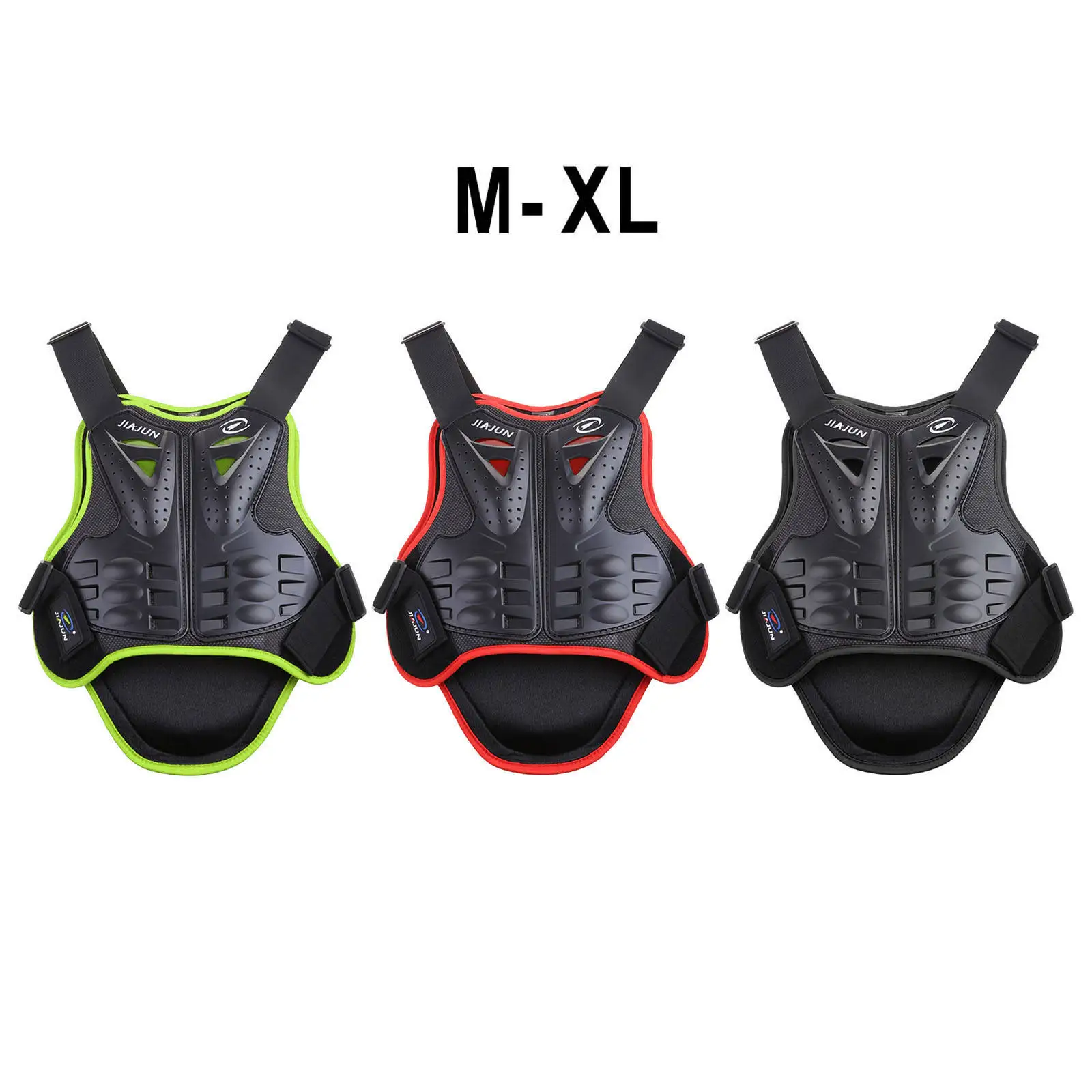Motorcycle Protection Vest Spine Chest Protection Fit for Dirtbike Mens Motorbike Body Jacket