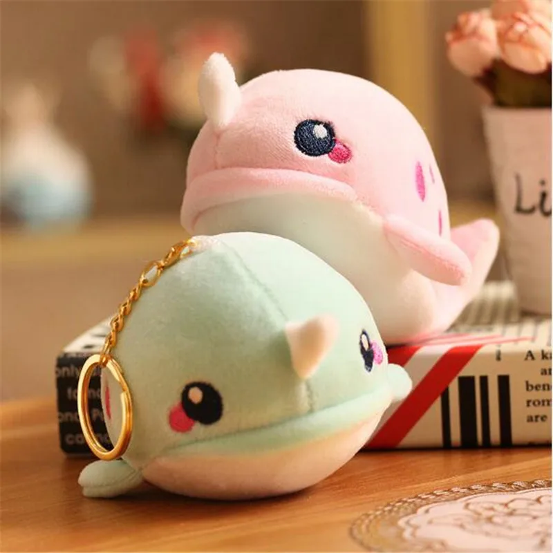 

New 1PCS 12CM Amiable Dolphin Plush Toy Gift For Children Animal Valentine's Day Present Soft Toy HANDANWEIRAN