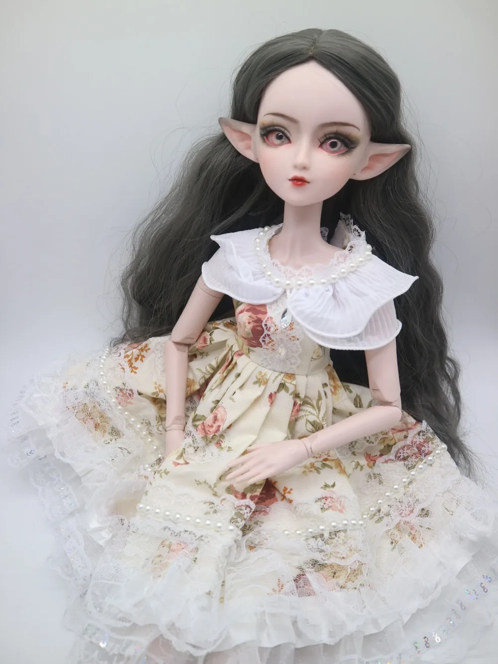 Индивидуальные BJD куклы эльф кукла DIY пластиковая кукла 24 шарнира шарнирная кукла 58 см