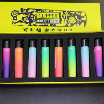 

Grinding Wheel Original Clipper Gasoline Lighter Nylon Torch Free Fire Pocket Refillable Gas Lighter Use For Collection And Gift