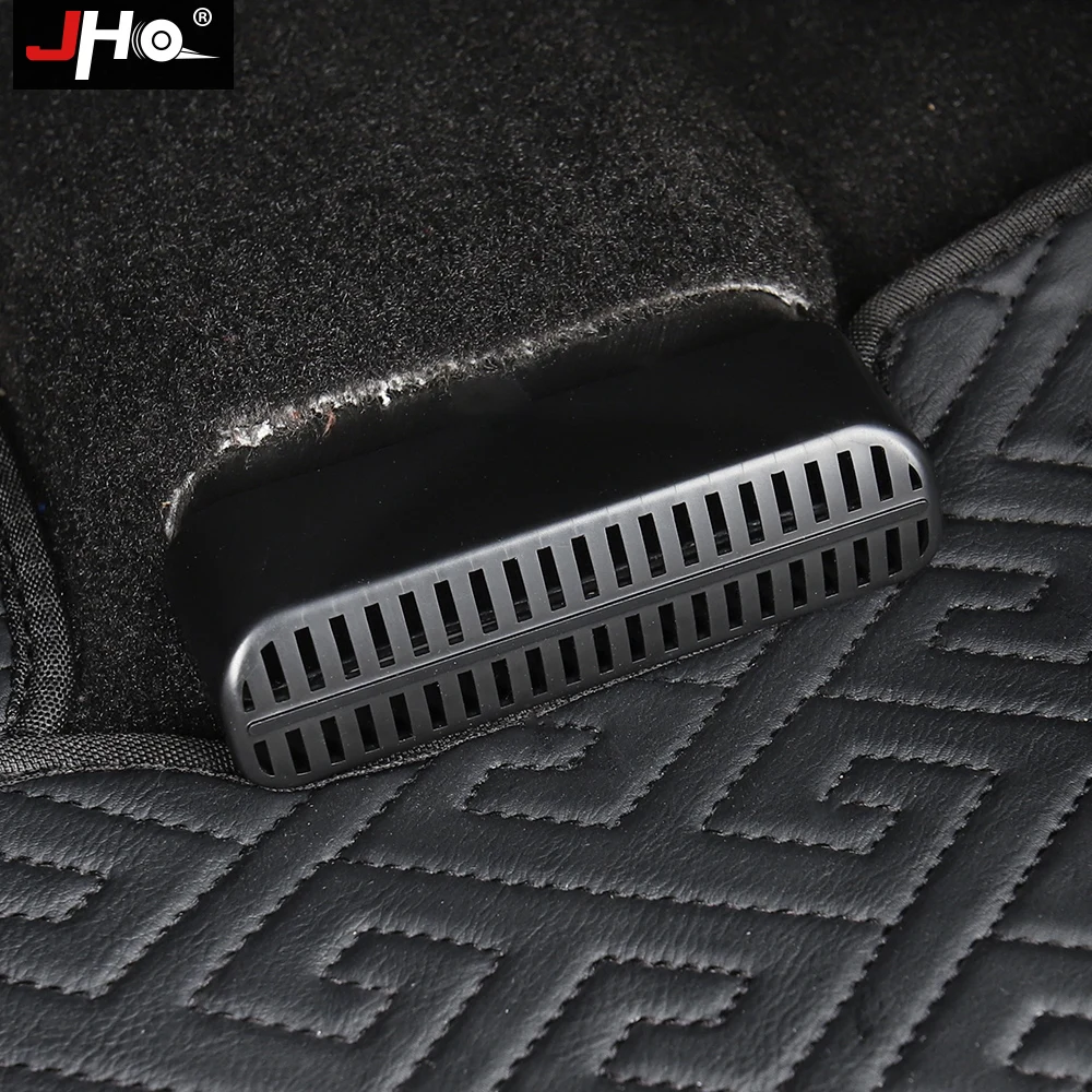 

JHO Car Under Seat Air Conditioner Vent Outlet Cover Protective Cap For Ford F150 2017-2020 Raptor 2019 2018 Gen 2 Accessories