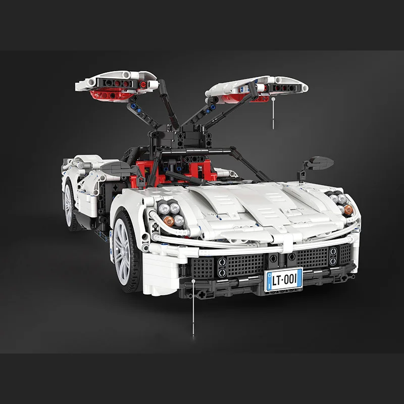 RC супер гоночный автомобиль кирпич Technic MOC Модель Строительный блок дистанционного управления игрушечные гоночные автомобили подарок для детей