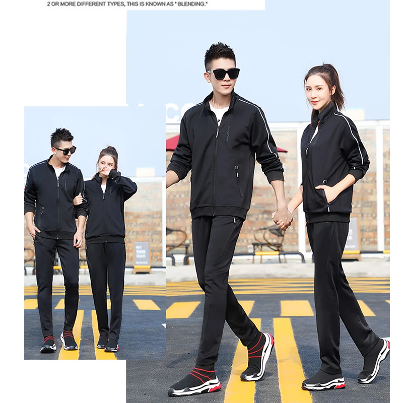L-8XL Men Training Sportswear Running Tracksuit Man Men Sport Tracksuits Outwear Set 2 pieces Sportswear Sweat Warm Suit Men