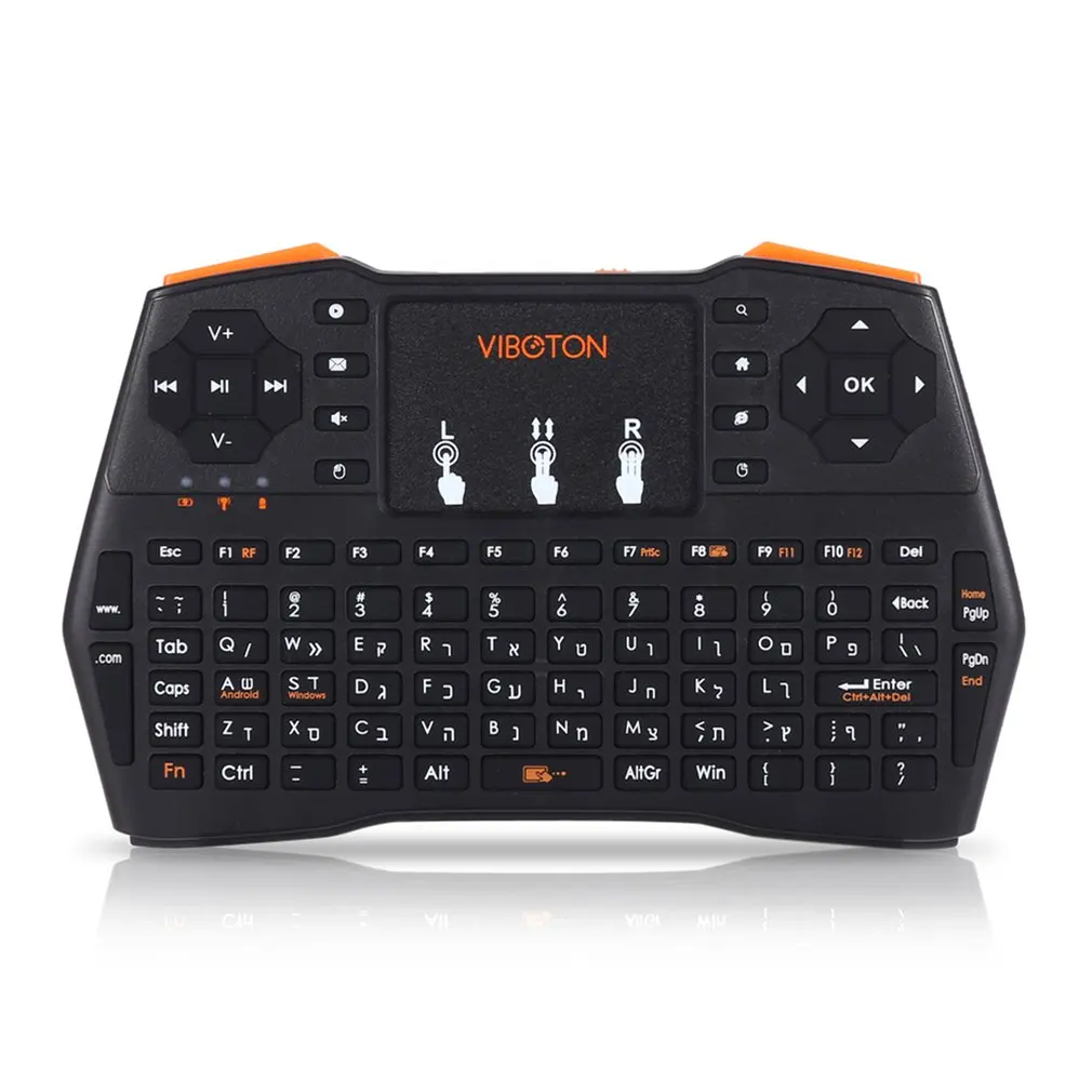 

Professional I8 Plus Mini Keyboard 2.4G Wireless Air Mouse Backlight Touchpad Remote Controller Touchpad for Tablets