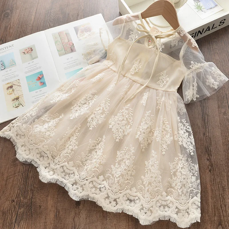 1-5 Years Kids Clothes Girls Dresses Summer Baby Fashion Floral Print Sling Dress 2022 New Sleeveless Children's Clothing baby girl skirt clothes