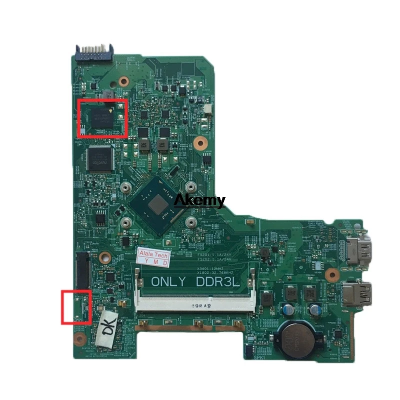 CN-0P2DX7 P2DX7 для DELL INSPIRON 14 3452 15 3552 материнская плата для ноутбука 14279-1 PWB: 896X3 N3050/N3060 32G SSD материнская плата для ноутбука