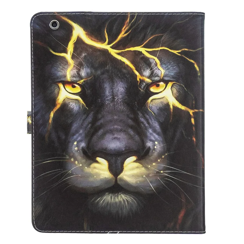 Чехол wekays для Coque Apple Ipad 4 3 2 кожаный чехол с изображением Льва для IPad2 IPad3 IPad4 чехол для планшета для IPad 2 3 4