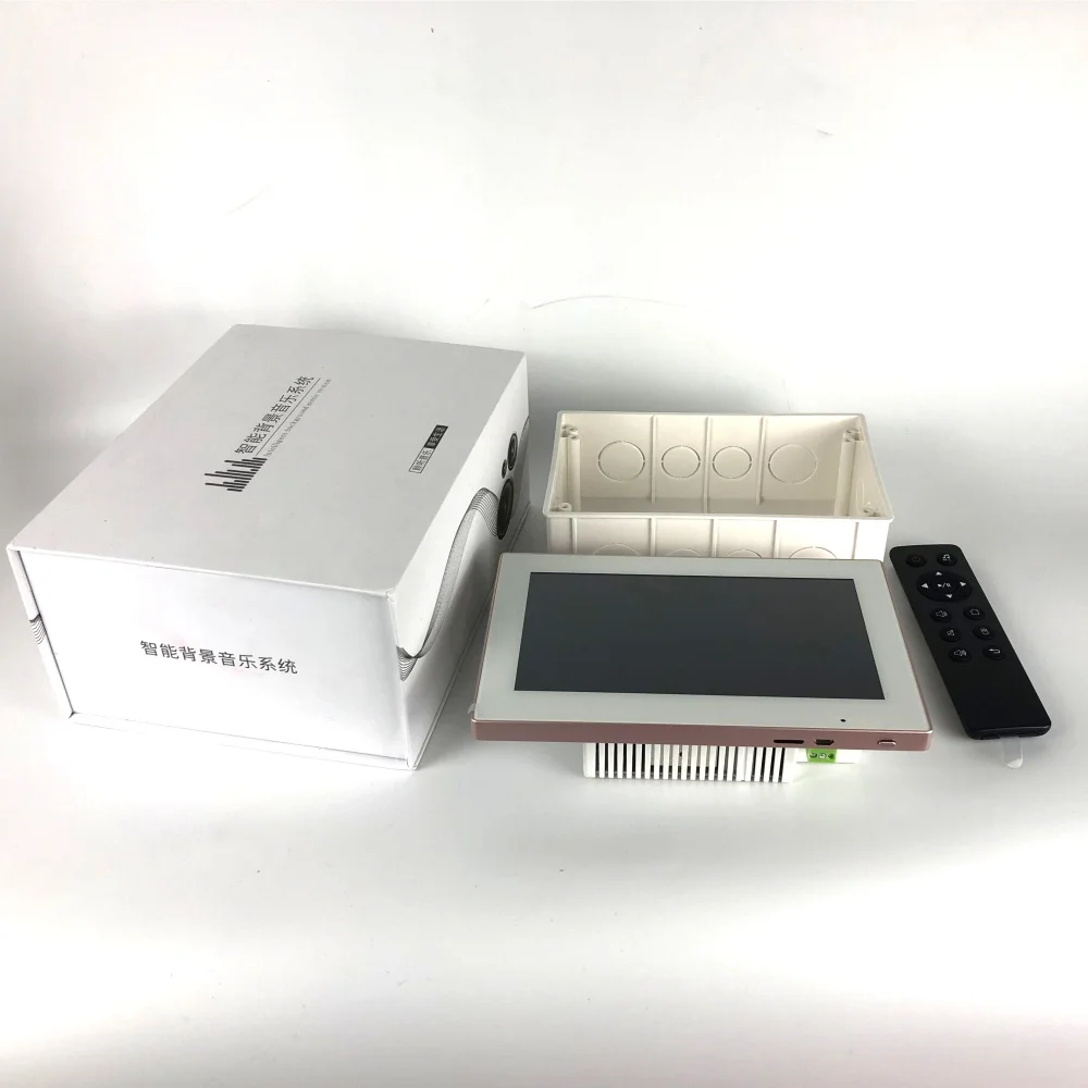 N705 7 дюймовый звуковой усилитель 2 0 wifi 1 android сабвуфер настенный звуковая система