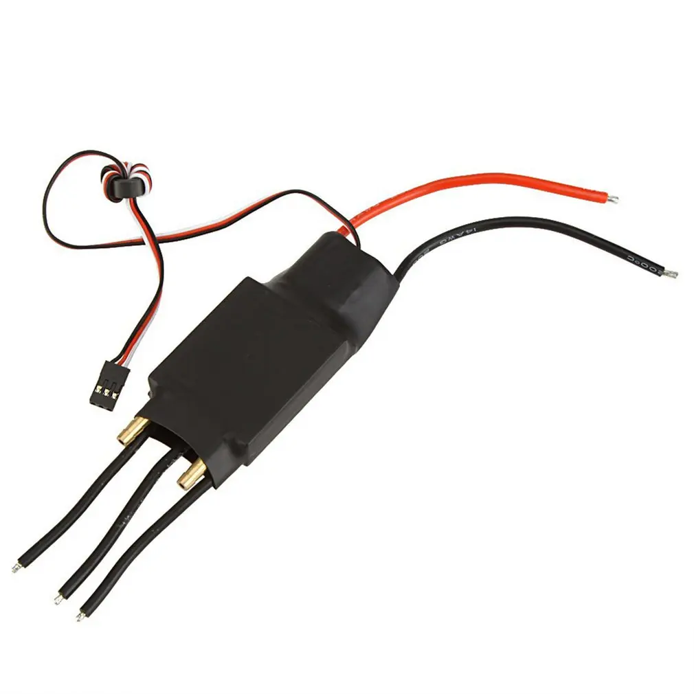 

60A/80A/125A/200A Brushless Water Cooling Electric Speed Controller ESC & BEC For RC Boat X5I6 For Rc Model Ship