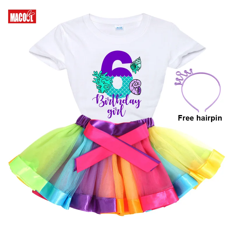 Birthday Girl Tutu Set Outfit Shirt Kids Costumes Personalized Girl Light Tutu Dress Party Toddler Christmas Outfit Glitter Tutu baby boy dress Dresses