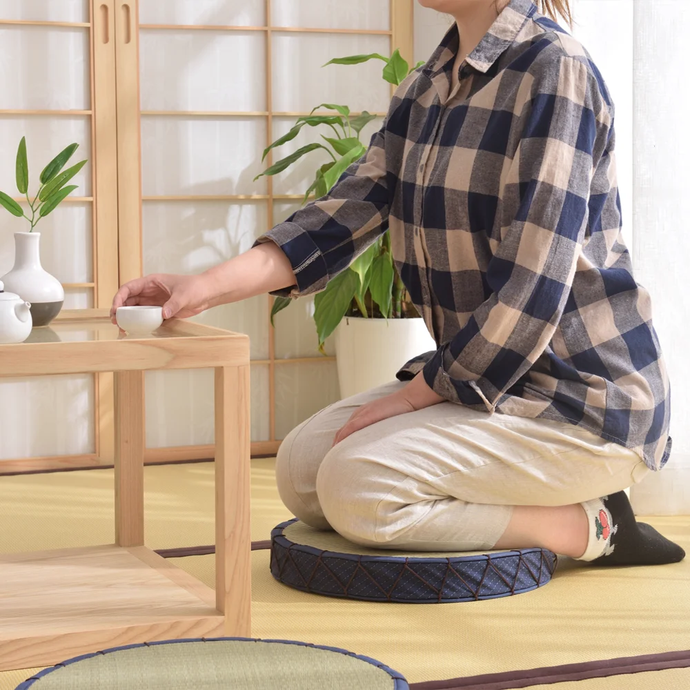 ���� ��Ʈ ���� ���� Cattail Hassock �̺� �ڿ� ���� 40CM, Ȩ ���׸��� �� ���� ���� ���� ����