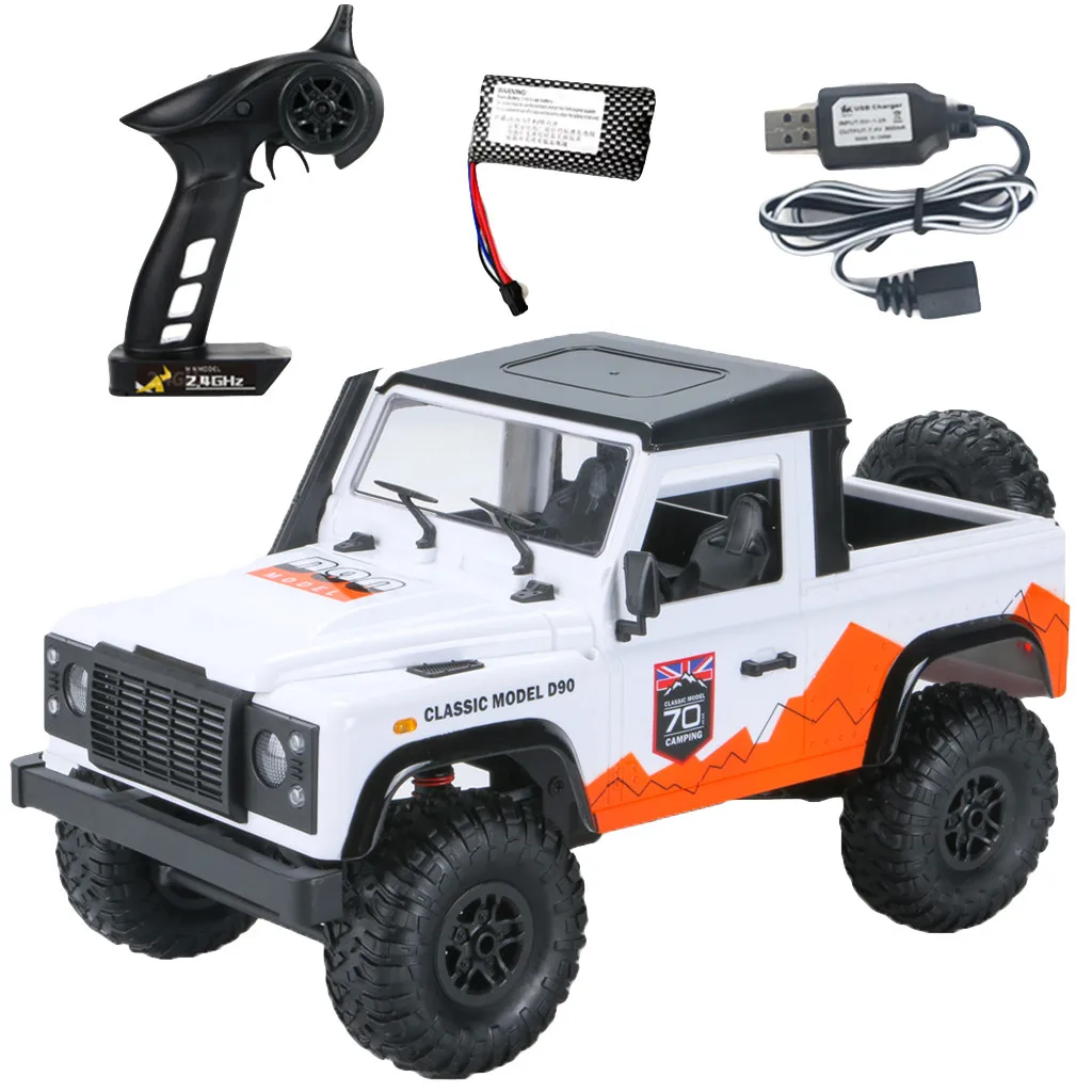 MN-99A 2,4G 1/12 4WD RTR военный гусеничный RC багги внедорожный пикап автомобиль