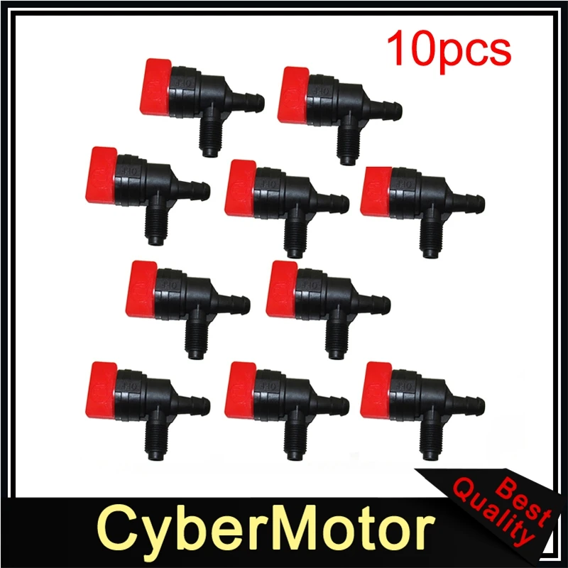 90 градусов встроенный запорный клапан топлива ДЛЯ Briggs& Stratton 399517 698182 - Цвет: 10pcs