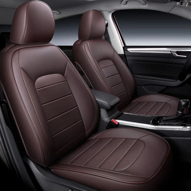 Custom car Seat Covers leather for auto volkswagen passat b6 B7 B8 Car Seat Covers for Cars auto products car accessories covers